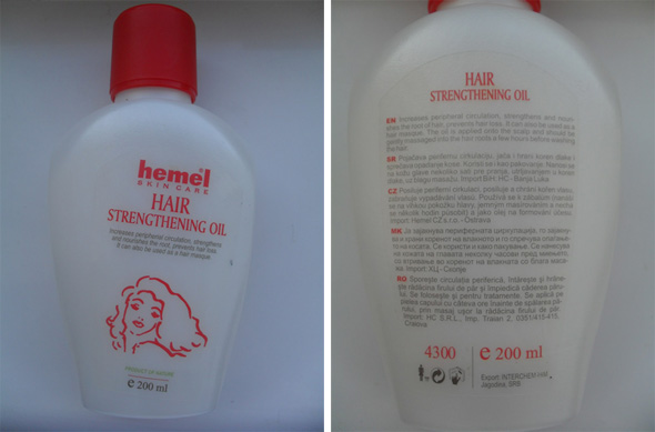 Hemelovo ulje za jačanje kose