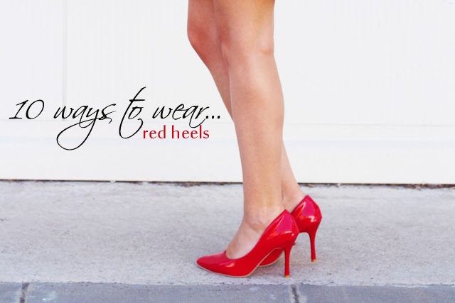 10 načina kako nositi crvene štikle