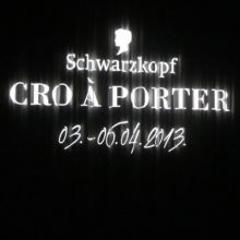 Prvo veče Schwarzkopf Cro A Porter