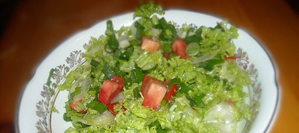 samurajska salata