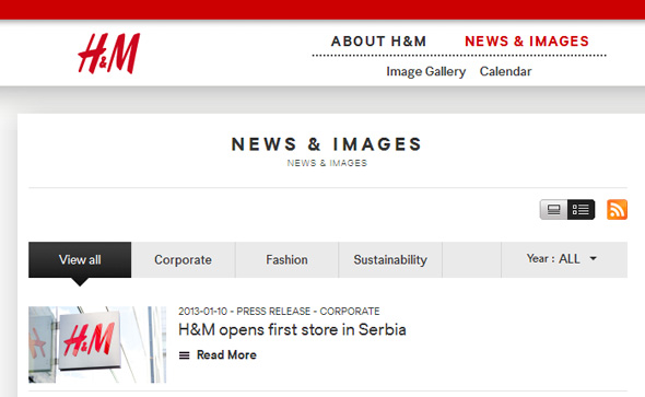 H&M otvara prvu prodavnicu u Beogradu