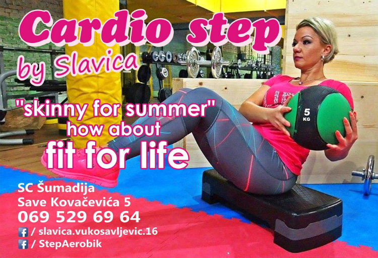 1 cardio step slavica