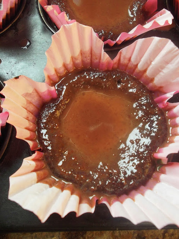 Čokoladno čokoladni Mafini-Trešnjin Cvet