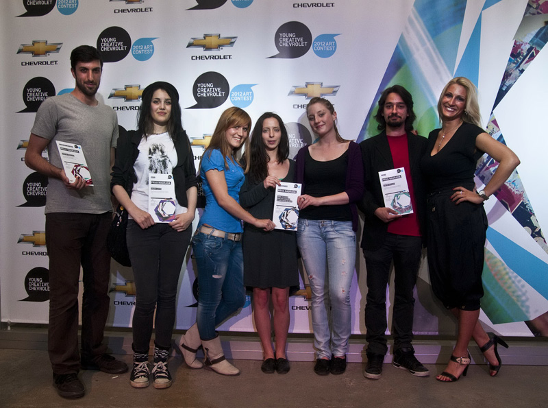 Pobednice takmičenja Young Creative Chevrolet 2012