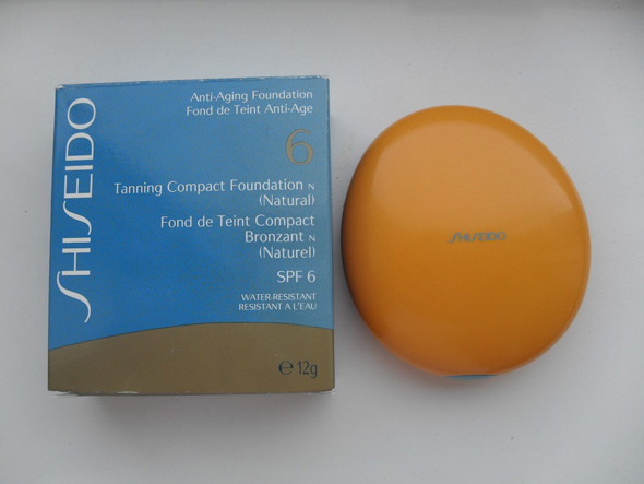 Kremast letnji puder Shiseido Tanning Compact Foundation