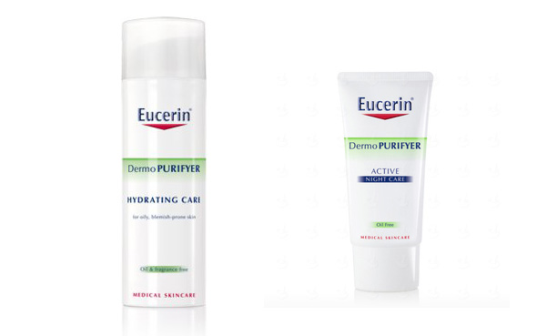 Eucerin dermo purifier - moje kremice