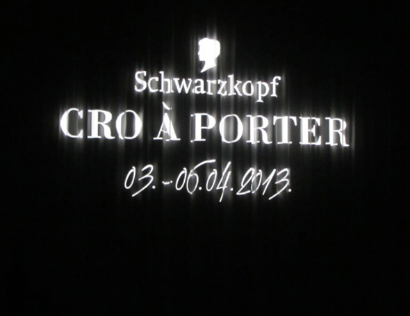 Prvo veče Schwarzkopf Cro A Porter