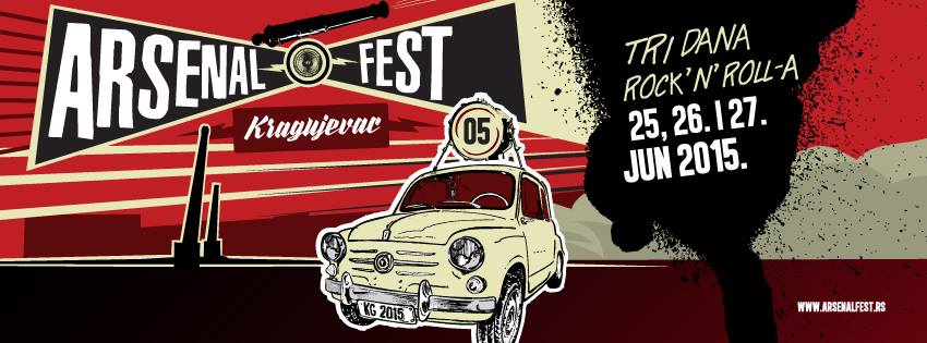 Peti Arsenal fest - 25, 26. i 27. juna