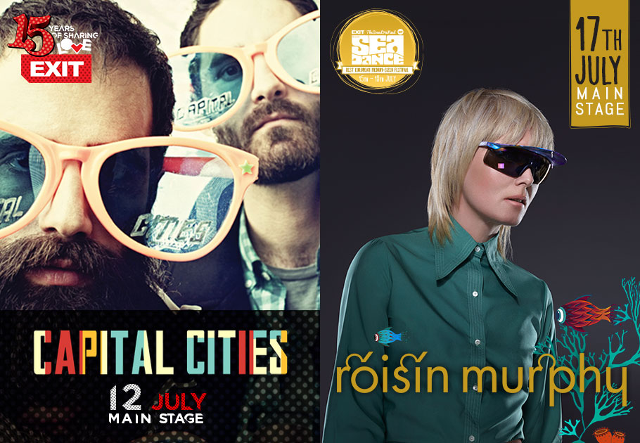 Capital Cities na Petrovaradinu i Roisin Murphy na Jazu!