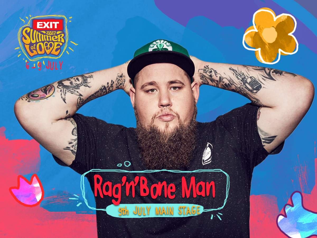 Rag’n’Bone Man dolazi na glavnu binu ovogodišnjeg Exita