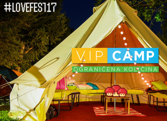 Glamping stiže na Heineken Lovefest