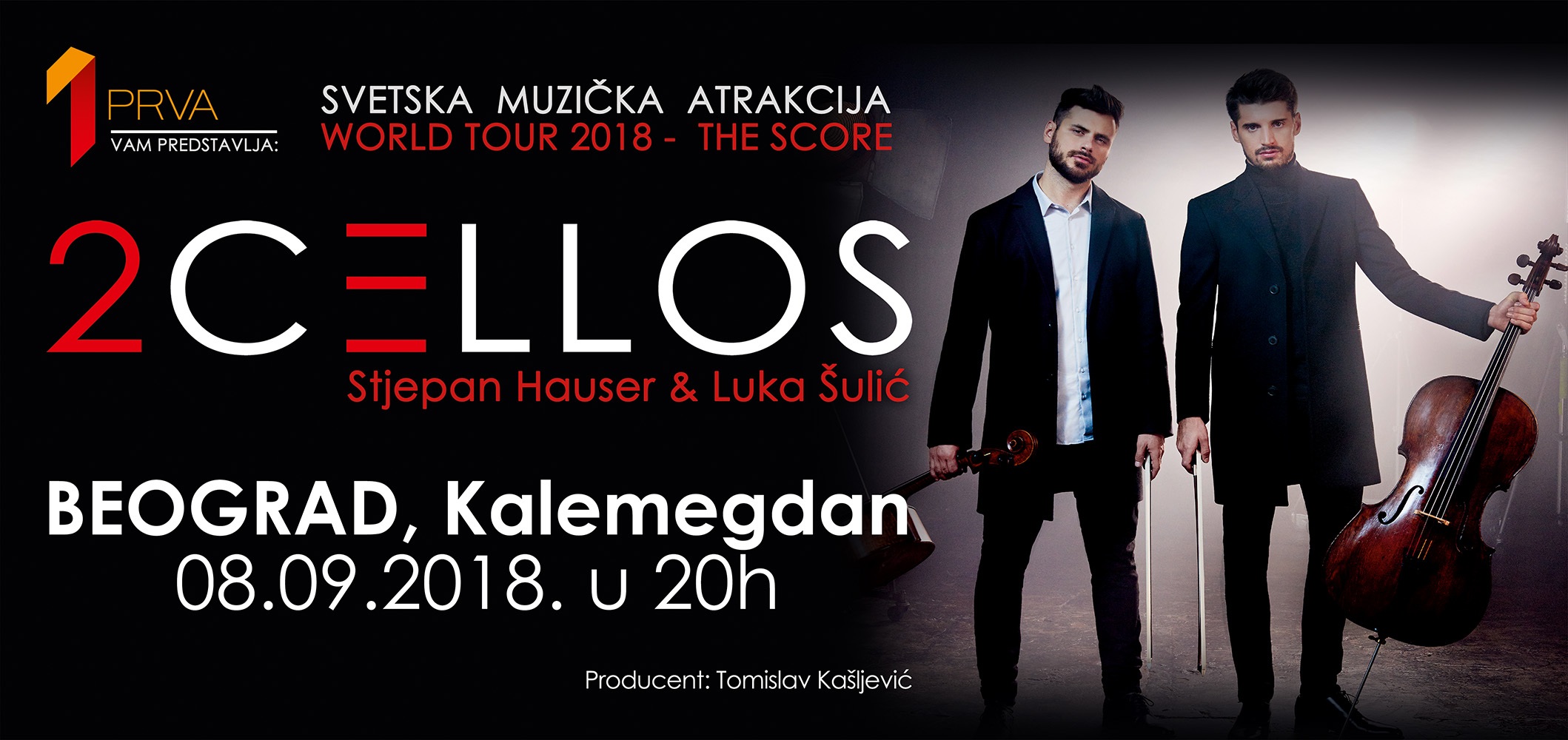 2CELLOS na Kalemegdanu