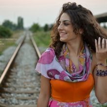 Batik marame “Summertime road” dizajnerke Jelene Dimitrijević
