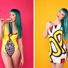 MiSHU kolekcija u pop art stilu i neon bojama