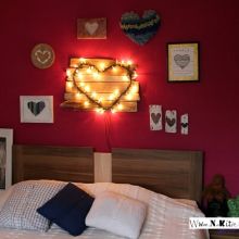 DIY: Srce lampa