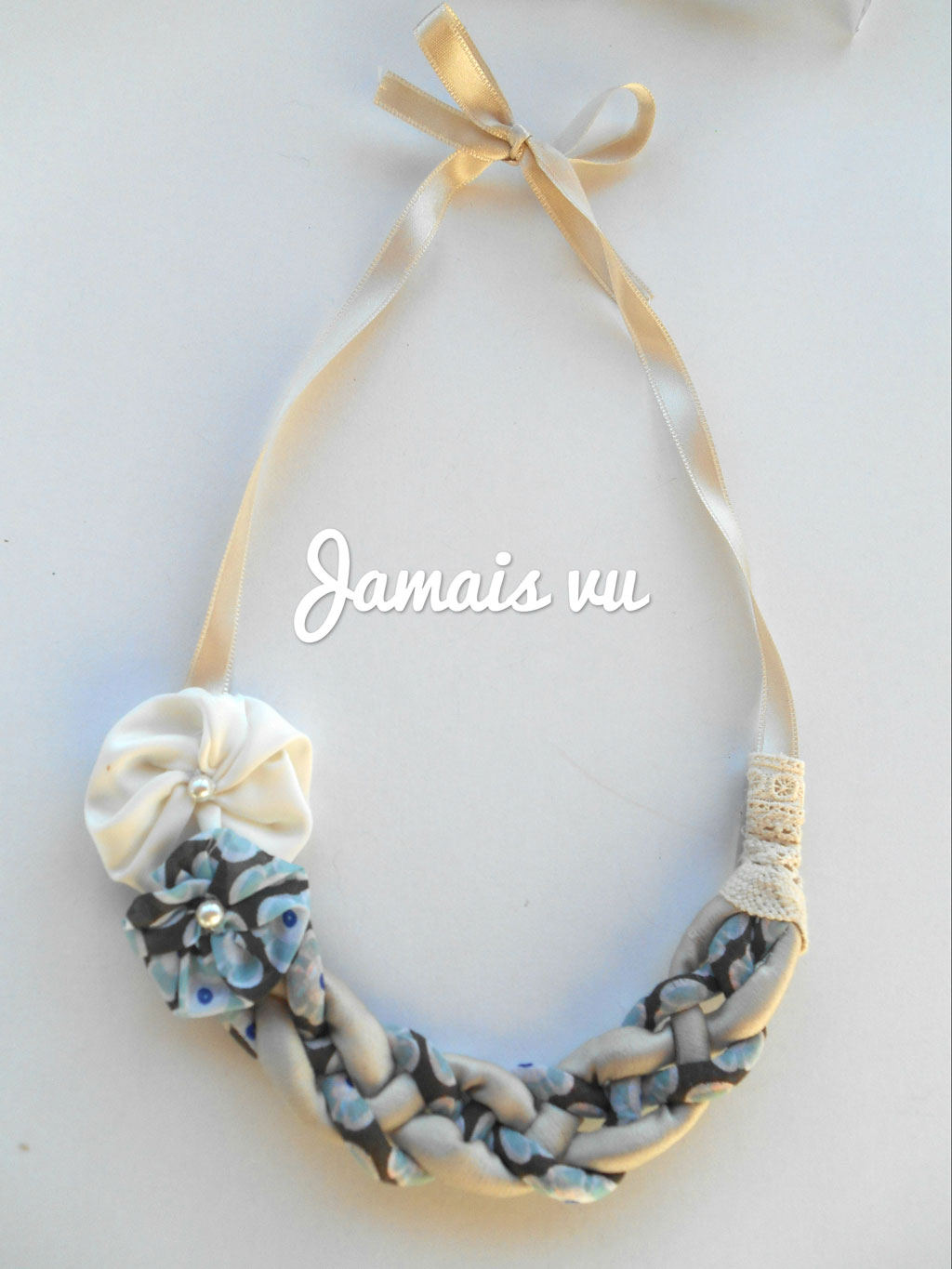 Jamails vu nakit: Šarena ogrlica od tkanine