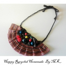 Happy recycled homemade: Unikatna ogrlica